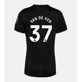 Dámské fotbalový oblečení Tottenham Hotspur Micky van de Ven #37 Venkovní košile 2025-26 Krátkým Rukávem